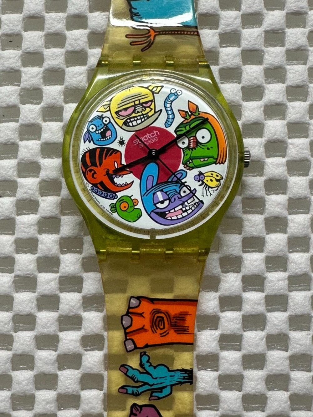Share Swatch Watch Centipede GG143 Vintage 1997